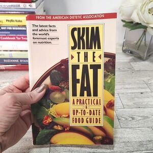 American Dietetic Association Skim the Fat Cookbook Practical Food Guide 1995 SC